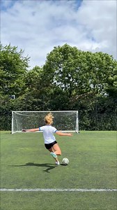 Fun trickshot 😄⚽️ | Lia Lewis