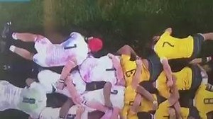 Dirty from Michael Hooper, throwing mud in James Haskell face. | Ruck.co.uk