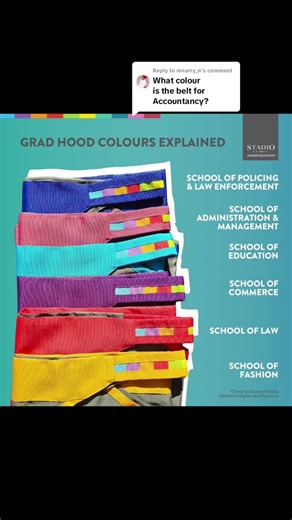 The Vibrant Spectrum of Graduation Hoods at Centurion Campus