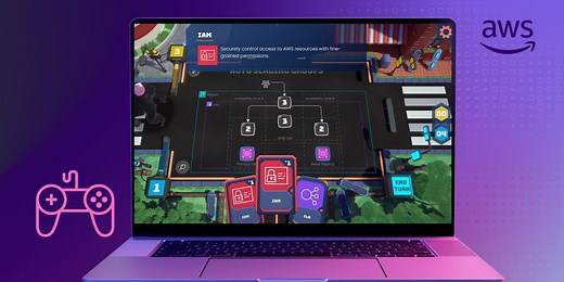 AWS offers game-based training for cloud: generative AI, security, more