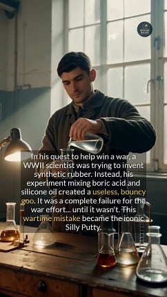 From a wartime lab failure to a beloved toy, Silly Putty has a fascinating origin story. #historyfacts #didyouknow #invention #sillyputty | Beyond Belief