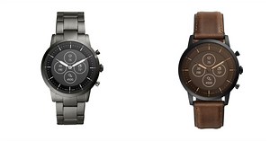 Fossil hybrid smartwatch with analog hands & E-Ink display emerges, possibly running Wear OS