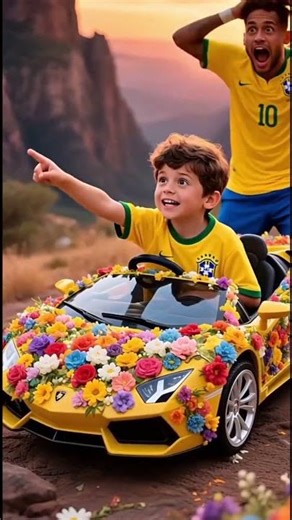 Messi's Son VS Neimar's Son #foryou #abdulbaricartoon #iclamic #cartoon #cute