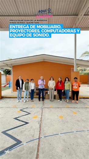 🍎 La USEBEQ realizó la entrega de mobiliario en el Jardín de Niños “Juan de la Barrera”, fortaleciendo los espacios educativos y creando mejores condiciones para el aprendizaje de las niñas y los niños #AquíContigo. #USEBEQ #FamiliaUSEBEQ #Preescolar #JuandeLaBarrera #Educación #Querétaro #AquíContigo | Usebeq Gobierno de Querétaro