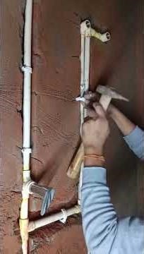 Geyser fitting pipe ka sahi tareeka 💧 | Plumbing Tips” #plumbing #tools #house