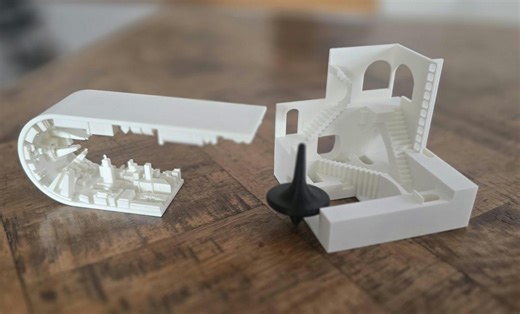 Inception Model Collection: Infinite Staircase, Cobb's Totem and Folding City - Etsy