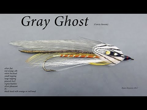 TYING THE GRAY GHOST CARRIE STEVENS STREAMER WITH RYAN HOUSTON 2017