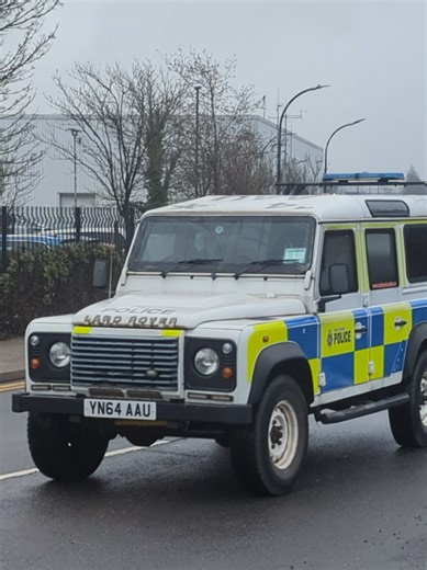 2014 Land Rover Defender in Action with South Yorkshire Police