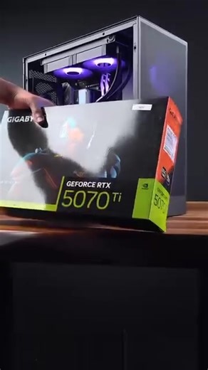 The Gigabyte RTX 5070 Ti Windforce OC SFF 16G is the heart of this beastly PC build, delivering next-level performance and compact power that’s hard to beat! 🔥 🦅 @mancave_pc #AORUS #GIGABYTE #RTX5070Ti #NVIDIA | AORUS