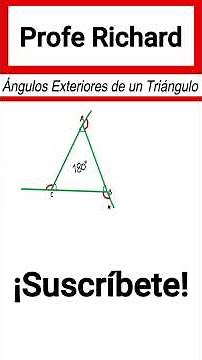 ✅👉Exterior angles of a triangle