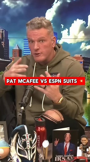 77K views · 355 reactions | Pat McAfee kicked it off — calling ESPN’s...