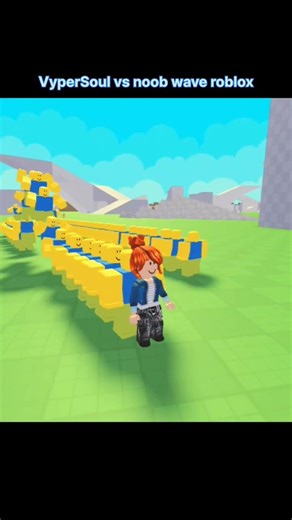 VyperSoul vs noob wave roblox.#shorts #roblox
