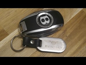 How to replace the battery of the Bentley Bentayga key?