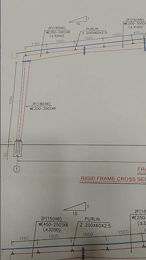 PEB Building Structural Drawing I Rafte Column Drawing I PEB Frame Design I PEB Shop Drawing
