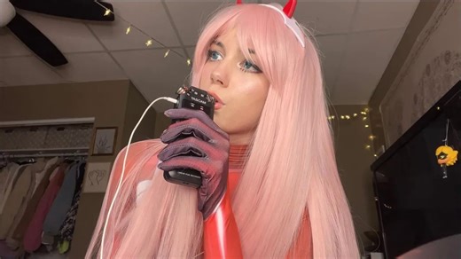 zerotwo tries ASMR __ cosplay ASMR