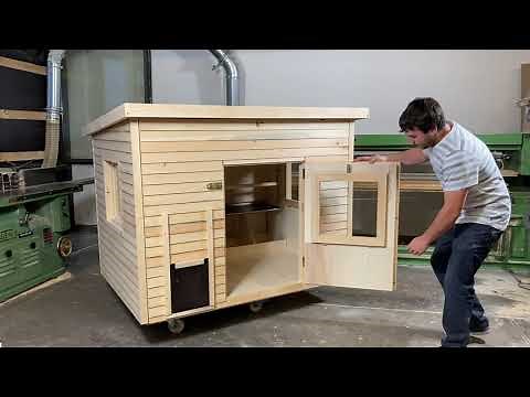 Hühnerstall aus Holz - Vorstellung Hühnerstall Betty - Hühnerställe von Benjamin´s Hühnerstall