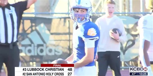 Lubbock-Christian continues playoff push with 48-27 win over San Antonio Holy Cross