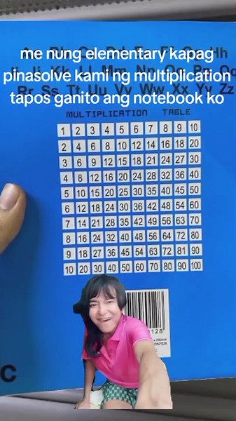 wala kayo sa'kin 🤪. jokes aside, hindi talaga ako nagganito kasi may cover na art paper or construction paper o hindi ganito sa math yung mga akin tapos pinilit at pinapagalitan ako ni mama so ayon, marunong na ako 😍 #fyp #school #cheating #multiplication