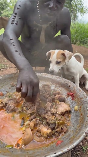 Ancient Cooking Skills Still Alive #Hadzabe #AncientCooking #PrimitiveLife #WildFood #shorts