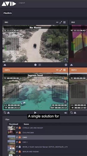 Avid | Stream IO enables fast turnaround workflows for news and sports ▶️ youtube.com/avid #avidstreamio #streamio #ingest #playout #videoserver #software #ip #videoingest #broadcast #mediaingest #avid | Avid