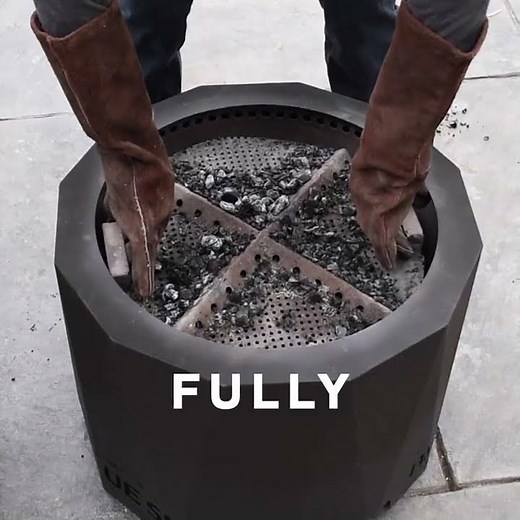 The Improved Peak Smokeless Patio Fire Pit