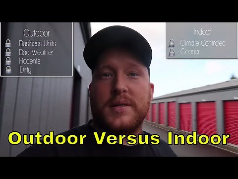 Outdoor Versus Indoor Storage Units.. What To Look For Before Buying