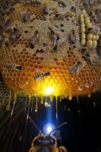 Inside a Beehive 😱 | Secret Life of Honey Bees 🐝🍯 (Amazing Footage)