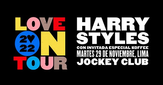 Compra tu entrada para el concierto de  Harry Styles 2020