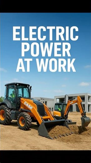How CASE Electric Vehicles Are Powering the Future of Construction #automobile #hollend #farming