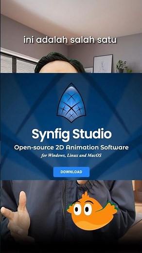 Jadi Animator jaman sekarang makin EASYYY.. pake Synfig Studio