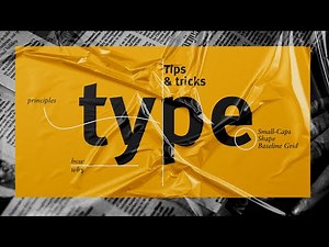 TYPOGRAPHY TIPS FOR GRAPHIC DESIGN STUDENTS TUTORIAL | Learn how to use typography the right way!