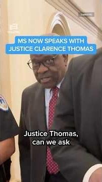 MS NOW speaks with Justice Clarence Thomas