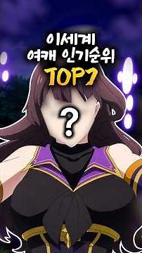 Ranking of Best Isekai Female Characters Completed