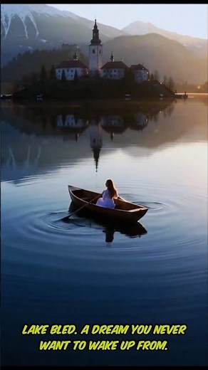 🚣 Lake Bled at Golden Hour Is the Most Beautiful Place on Earth