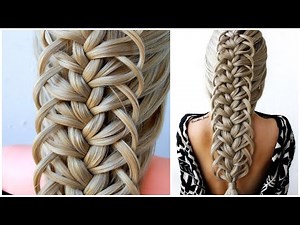 French Loop Braid Hair Tutorial | Braided Hairstyle