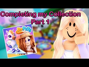 Completing my Collection in RoPets! *Episode 1*