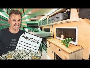 The REAL cost of our off-grid van build