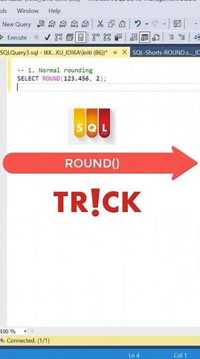SQL Tricks | 5 ROUND Tricks You Never Knew ! #sqltips