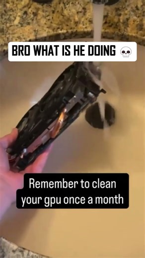 How NOT To Clean a GPU 😂💀