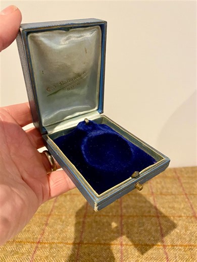 Antique French Pocket Watch Box. Vintage Jewelry Box. Old Jewellery Case. Nice Jewellers Box for Pocket Watch - Etsy