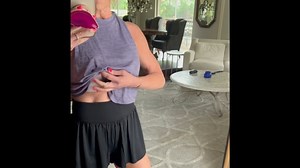 Watch Super stylish FLOWY shorts w built in spandex flattering on Amazon Live