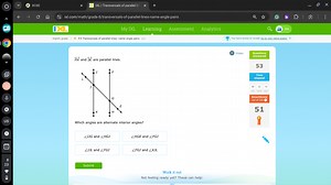 BCBEIXL | Transversals of parallel linixl.com/math/grade-8/tr... | Filo