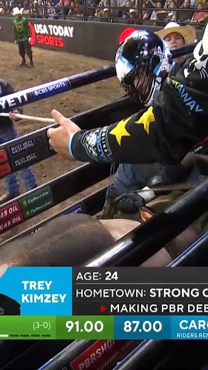76K views · 1.7K reactions | A flashy Teams debut for Carolina Cowboys' Trey Kimzey. | PBR | Facebook
