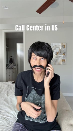 Calling call center in US #funny #youtubeshorts #comedy #callcenter #english #voiceover #yt #shots