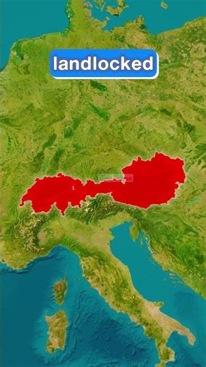 The Only Two Countries in the World That Are Double Landlocked!🔥#shorts #short