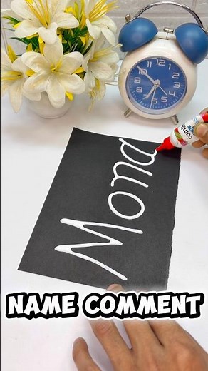 Magical Names writing#diy #youtube#diy #yt #ytshorts #craft #craftidea #viralvideo #letters