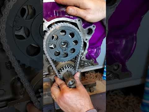 Ford 351 Windsor build Ep8. Part 1. Timing chain gears alignment.