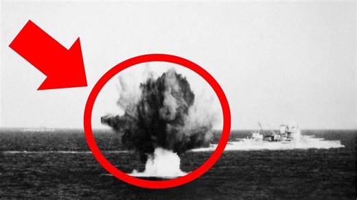 The WW2 Battleship that Struck a Target From an Impossible Distance