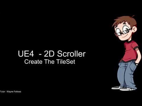 2D Scroller UE 4 Lesson 5 : Creating the TileSet adding Collision