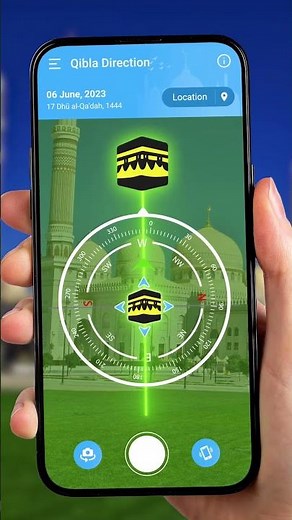 Qibla Compass: Qibla Direction